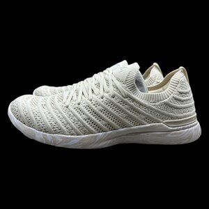 APL Men's Techloom Wave Running Shoes - Parchment/White/Marble - Size 9 (NEW)